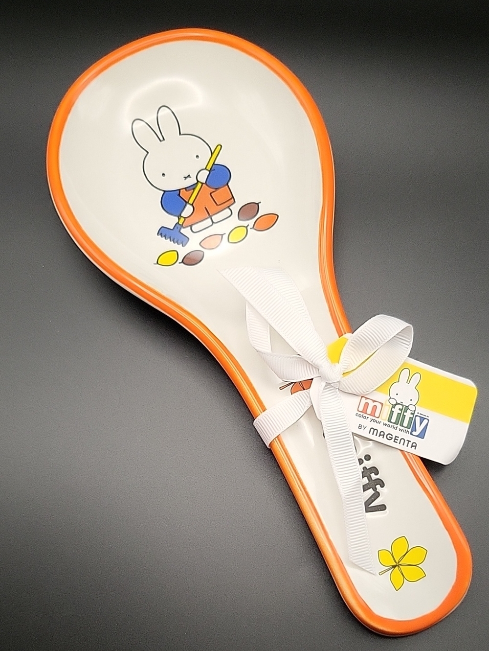 Miffy Fall Ceramic Spoon Rest